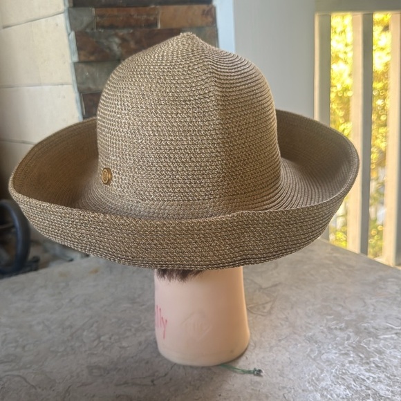 Eric Javits New York 🔥Women's Tan Sun Hat - Picture 7 of 10